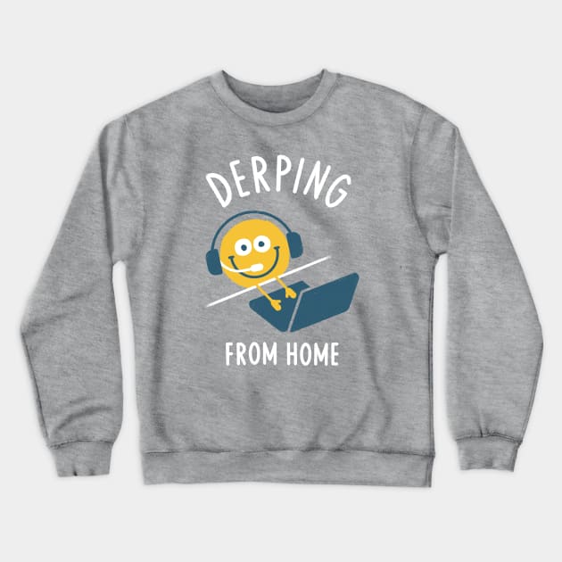 I Don't Even Remotely Know What I'm Doing Crewneck Sweatshirt by David Olenick